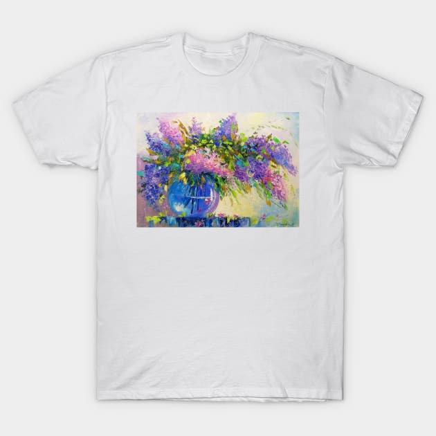 Bouquet of lilac T-Shirt by OLHADARCHUKART